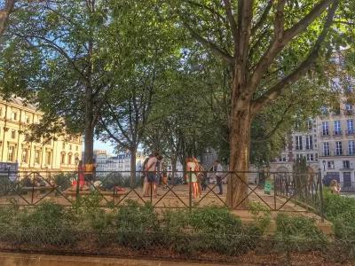 Place Dauphine in Paris