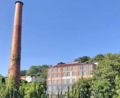 Radical Hotel in Asheville, North Carolina before Hurricane Helene.