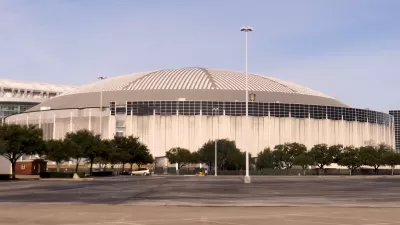 Domed stadium in Houston, Texas