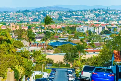View of San Diego neighborhood