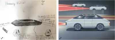 Kids Draw Cars of the Future