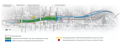 Proposed Midtown Connector plan