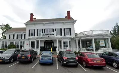 McDonald's building, New Hyde Park, Long Island