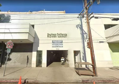 Southern California Flower Market, Google Street View