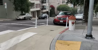Enhanced intersection in San Francisco