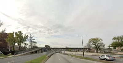 Google Maps street view of Roosevelt Boulevard, Philadelphia