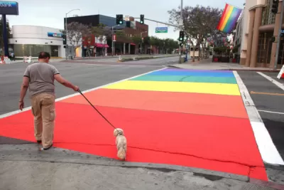 Rainbow Crosswalk