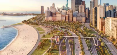 Rendering from the North DuSable Lake Shore Drive Phase I Study of Lake Shore Drive in Chicago.