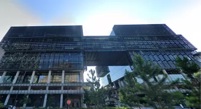 Google Maps street view of new office tower in Atlanta, Georgia.