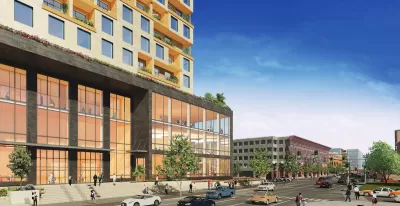 Rendering of New Haven Union Station redevelopment.