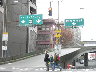 SR-99 on-ramp in Seattle