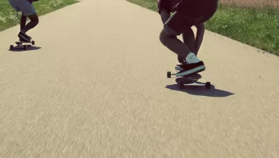 Skateboarders