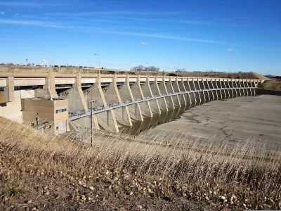 Garrison Dam in North Dakota.