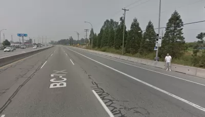 Lougheed Highway in Pitt Meadows