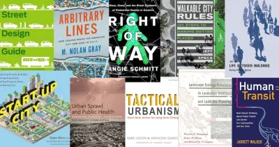 Collage of 10 Island Press books