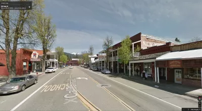 Google Street View of Weaverville, CA