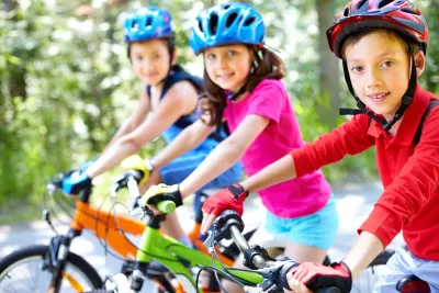 Kids Biking