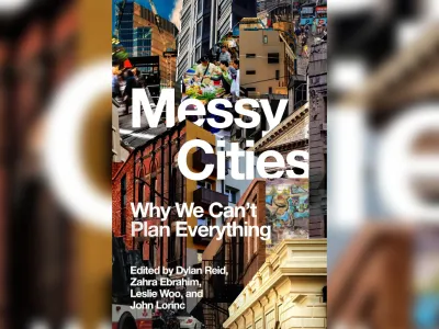Cover of Messy Cities book.