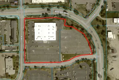 Google Map view of proposed data center location on existing office building site in Provo, Utah.