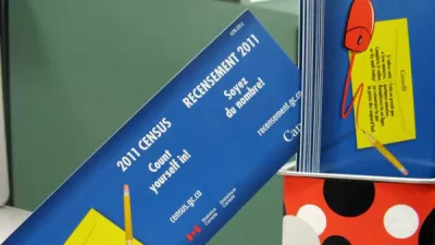 Canada Census Bookmark