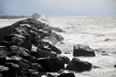 Seawall Crescent City California