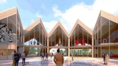 Rendering of Juneteenth Museum