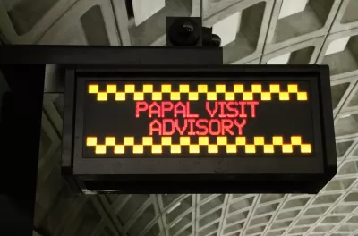 DC Pope Visit