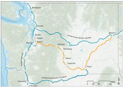 Seattle-to-Spokane Intercity Rail