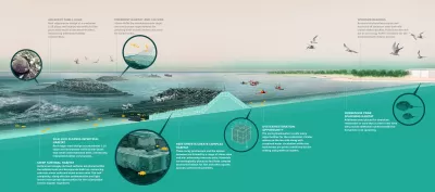 Rendering of Living Breakwaters project