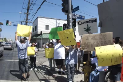 Medical Marijuana Protest