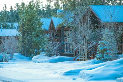 Winter neighborhood