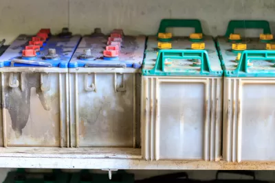Old Car Batteries