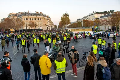 Macron Protest