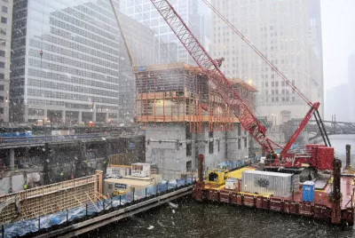 Winter Construction in the City