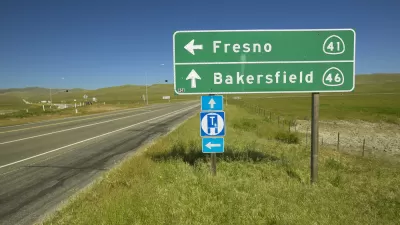 Bakersfield and Fresno Sign