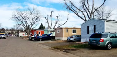 Manufactured home trailers in Aurora, Colorado