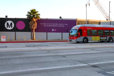 Purple Line Extension Construction