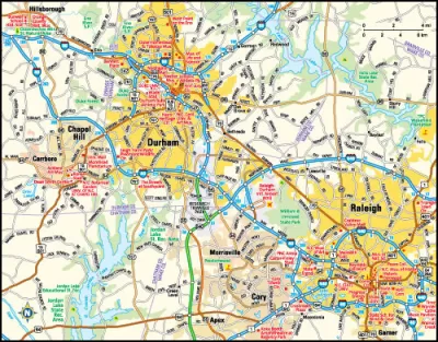 North Carolina Map