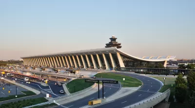 View of Dulles International Airport terminal