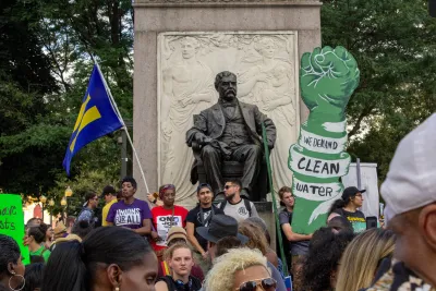 Protest in Detroit