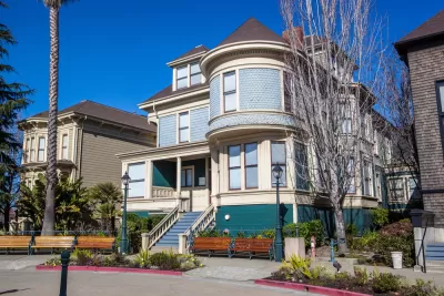 Victorian homes in Oakland, California