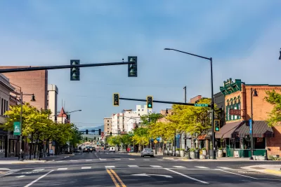 Higgins Avenue in downtown Missoula, Montana