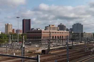 Train station in New Haven, Conncticut