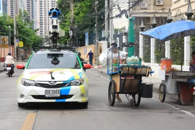 Google Maps Street Vendor