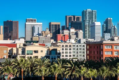 San Diego skyline.