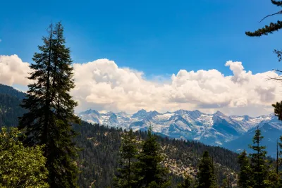 A photo of the high sierras. 