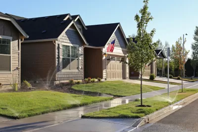 Suburban Sidewalk