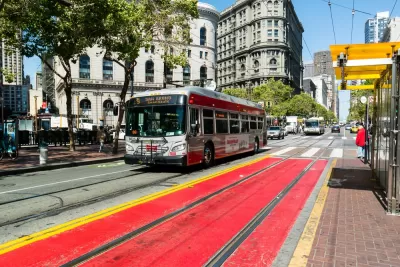 Muni Bus Market Street