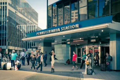 Exterior view of Penn Station, Manhattan