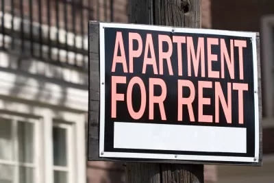 Apartment for Rent sign